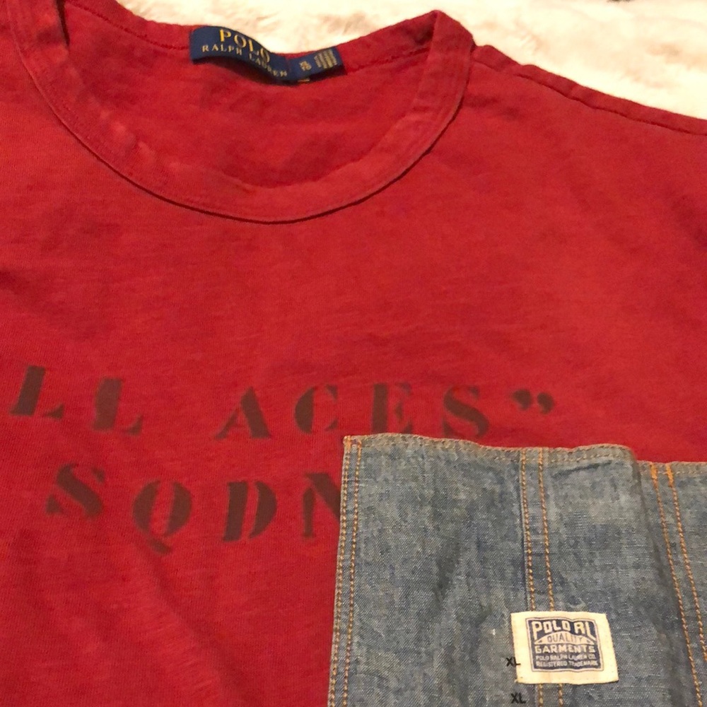 Vintage polo sportsman goods country outdoors tee shirt